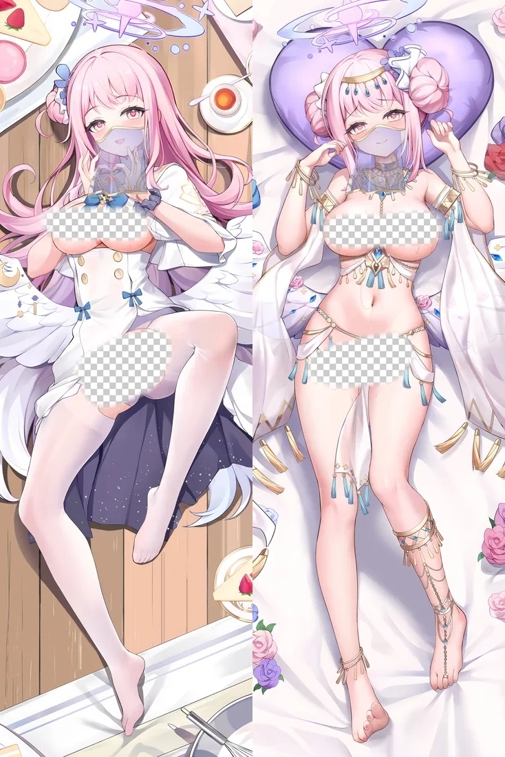 Blue Archive Misono Mika Anime Dakimakura Body Pillow Cover