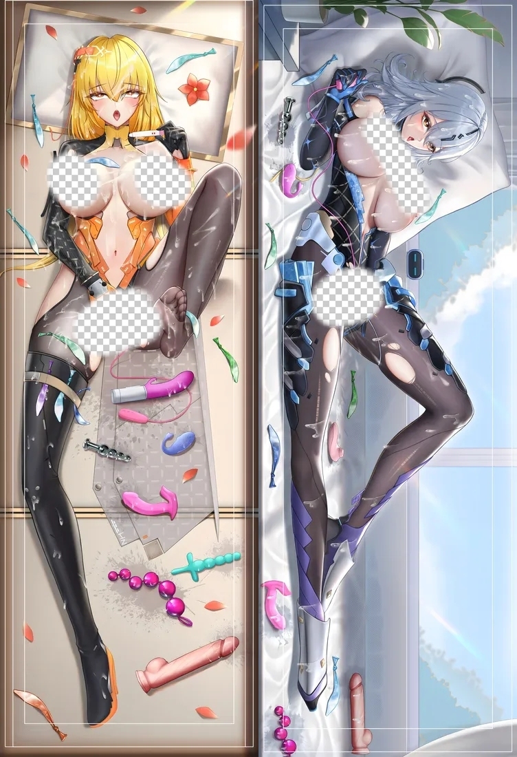 Snowbreak: Containment Zone Fenny Golden & Lyfe Bestla Anime Dakimakura Body Pillow Cover
