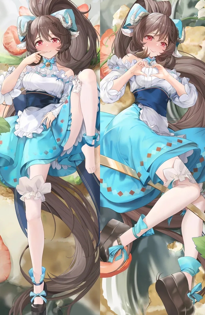 Arknights Eyjafjalla Anime Dakimakura Body Pillow Cover