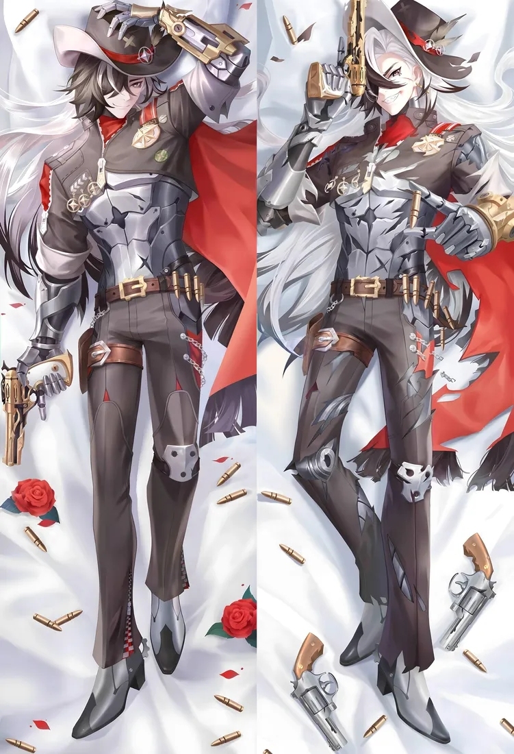 Honkai: Star Rail Boothill Anime Dakimakura Body Pillow Cover