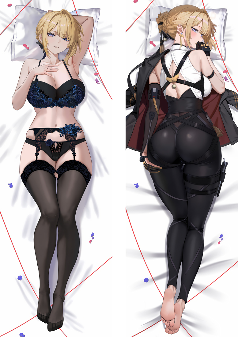 Zenless Zone Zero Evelyn Chevalier Anime Dakimakura Body Pillow Cover