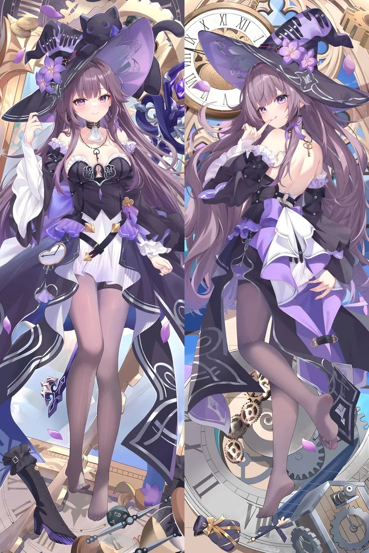 Honkai: Star Rail The Herta Anime Dakimakura Body Pillow Cover