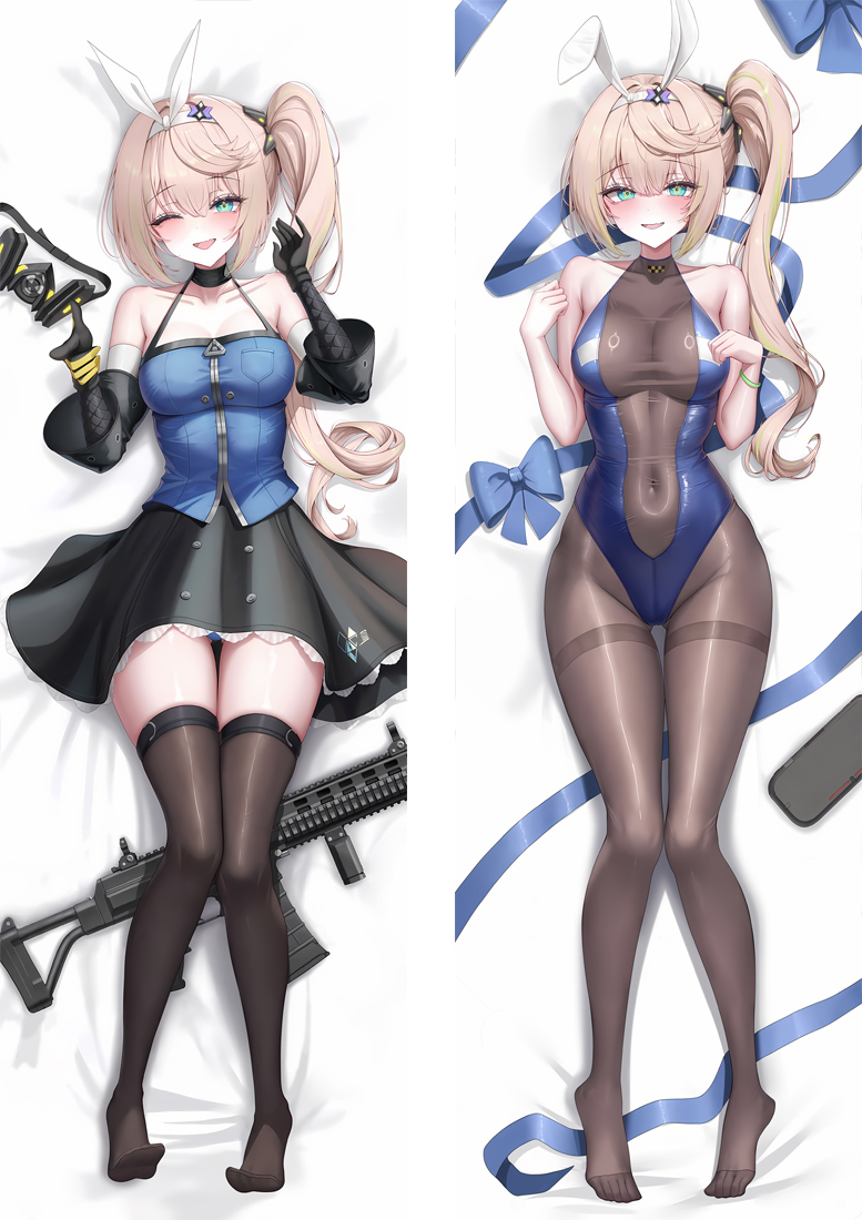 Girls' Frontline Sharkry Anime Dakimakura Body Pillow Cover