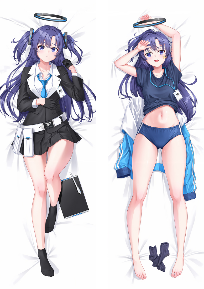 Blue Archive Hayase Yuuka Anime Dakimakura Body Pillow Cover