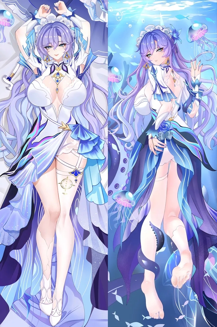 Wuthering Waves Cantarella Anime Dakimakura Body Pillow Cover