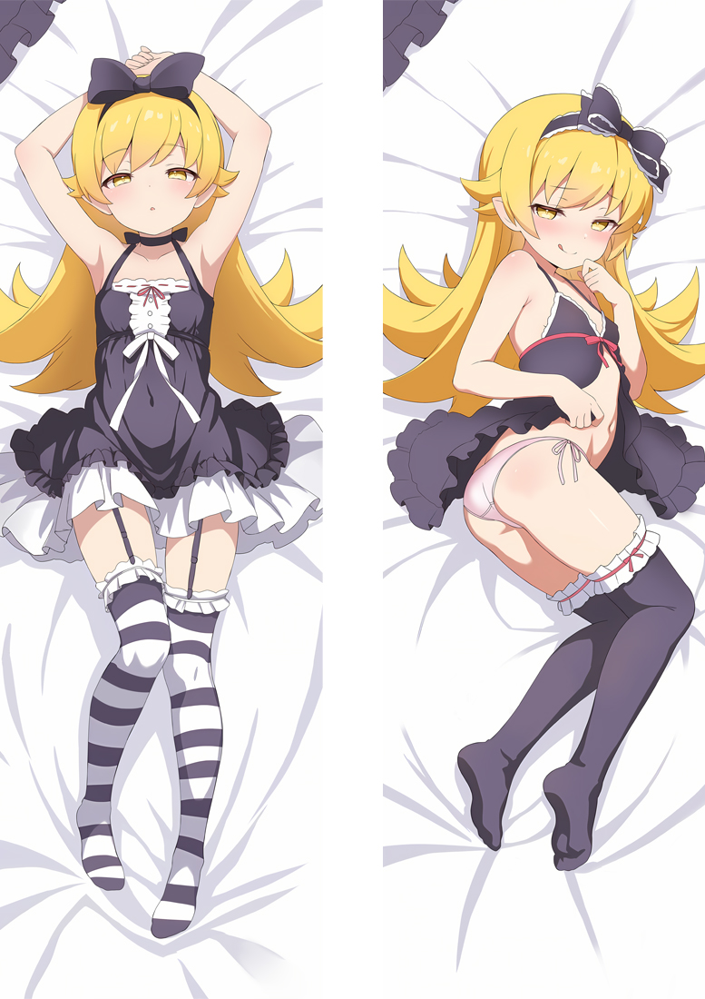 Bakemonogatari Shinobu Oshino Anime Dakimakura Body Pillow Cover