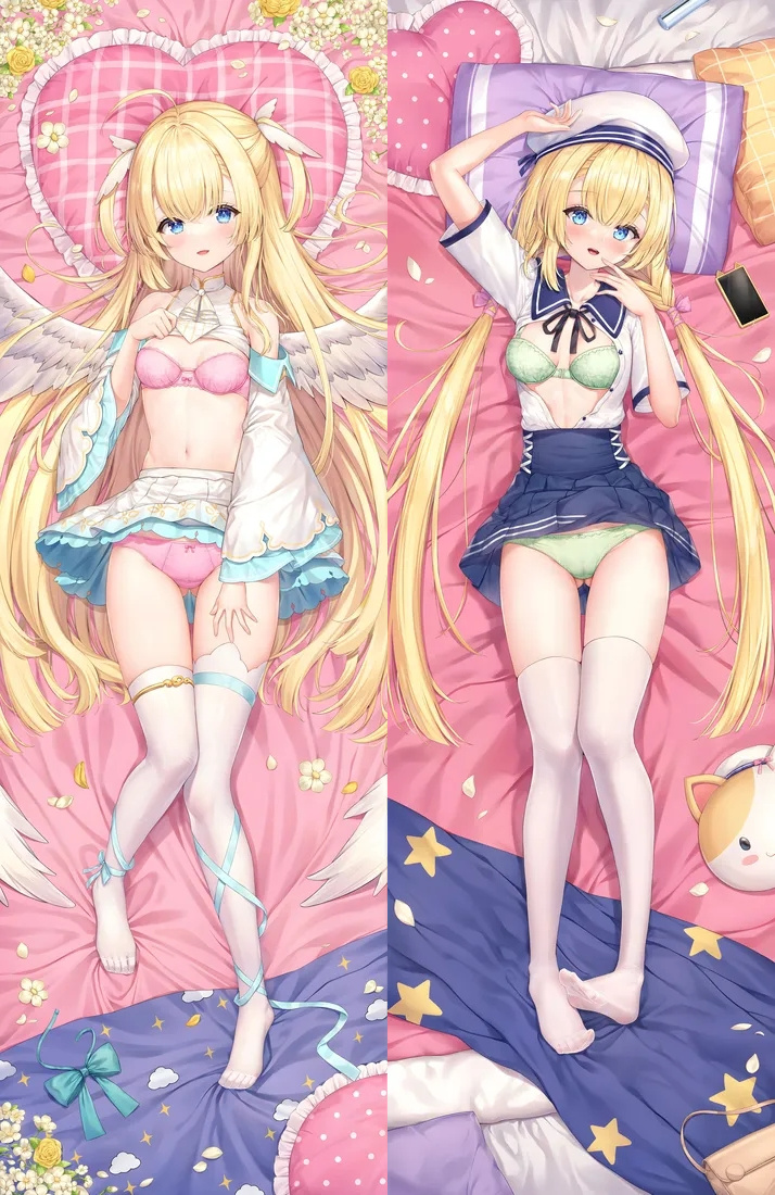 Yuzusoft Shirayuki Noa Anime Dakimakura Body Pillow Cover