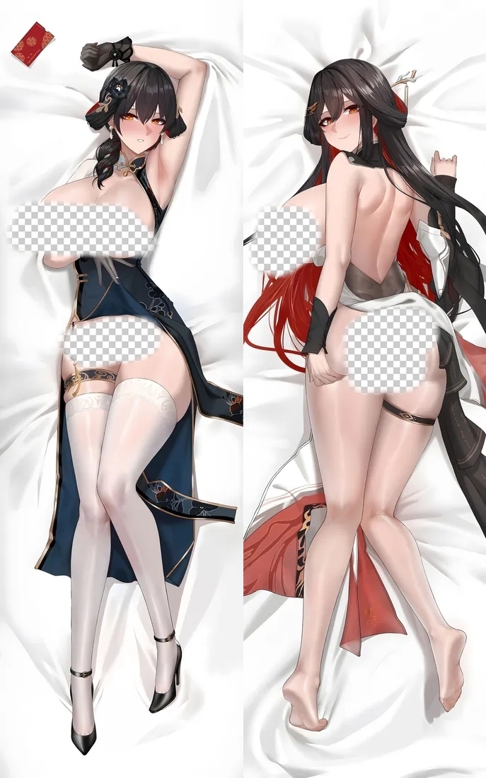 Aether Gazer Lingguang Anime Dakimakura Body Pillow Cover