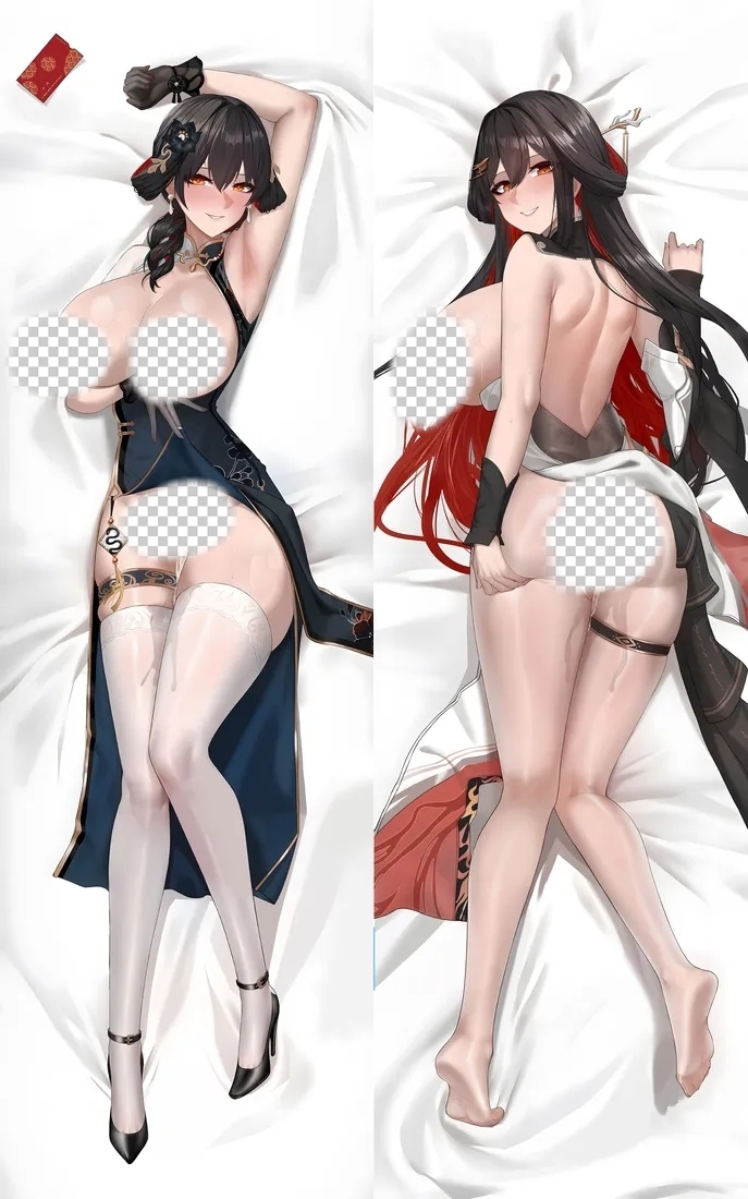 Aether Gazer Lingguang Anime Dakimakura Body Pillow Cover