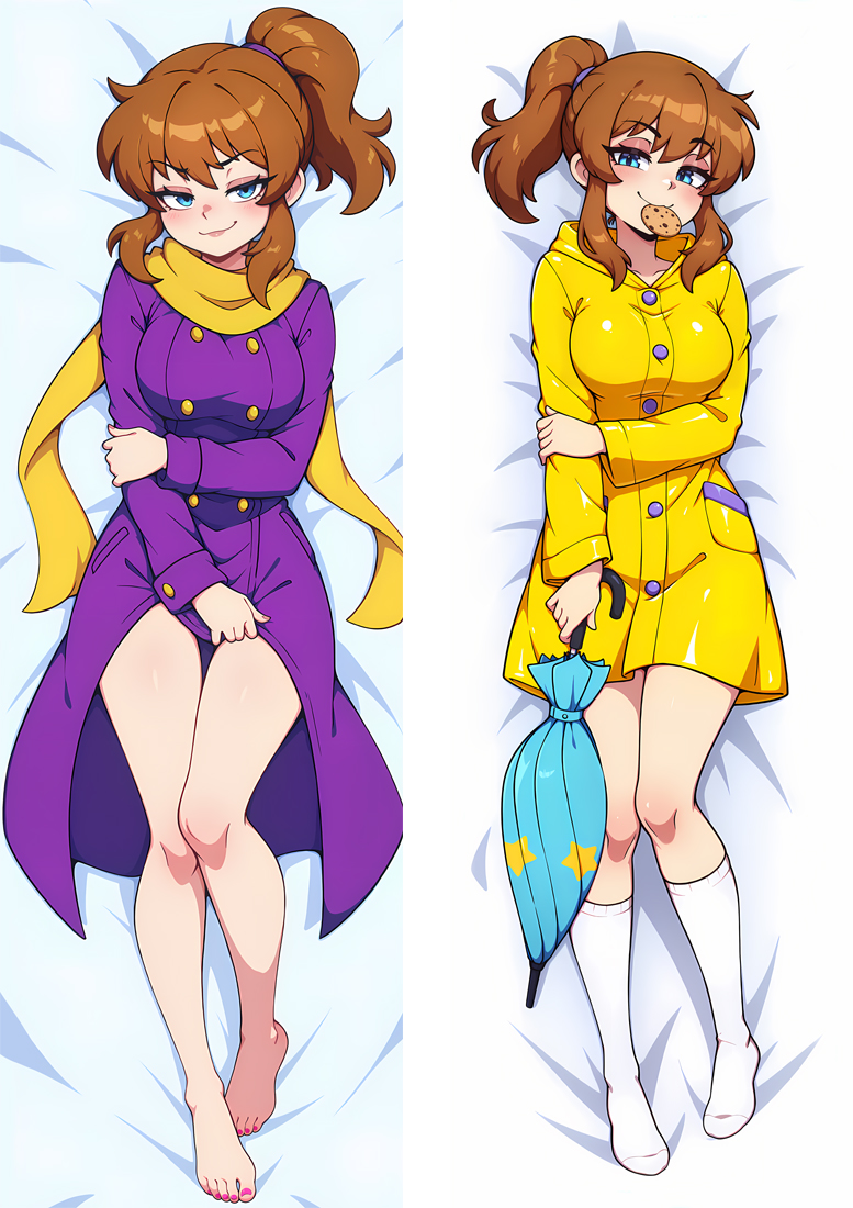A Hat in Time Hat Kid Anime Dakimakura Body Pillow Cover