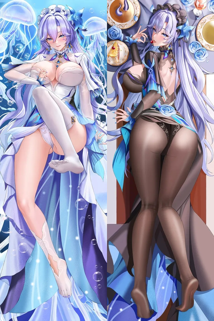 Wuthering Waves Cantarella Anime Dakimakura Body Pillow Cover