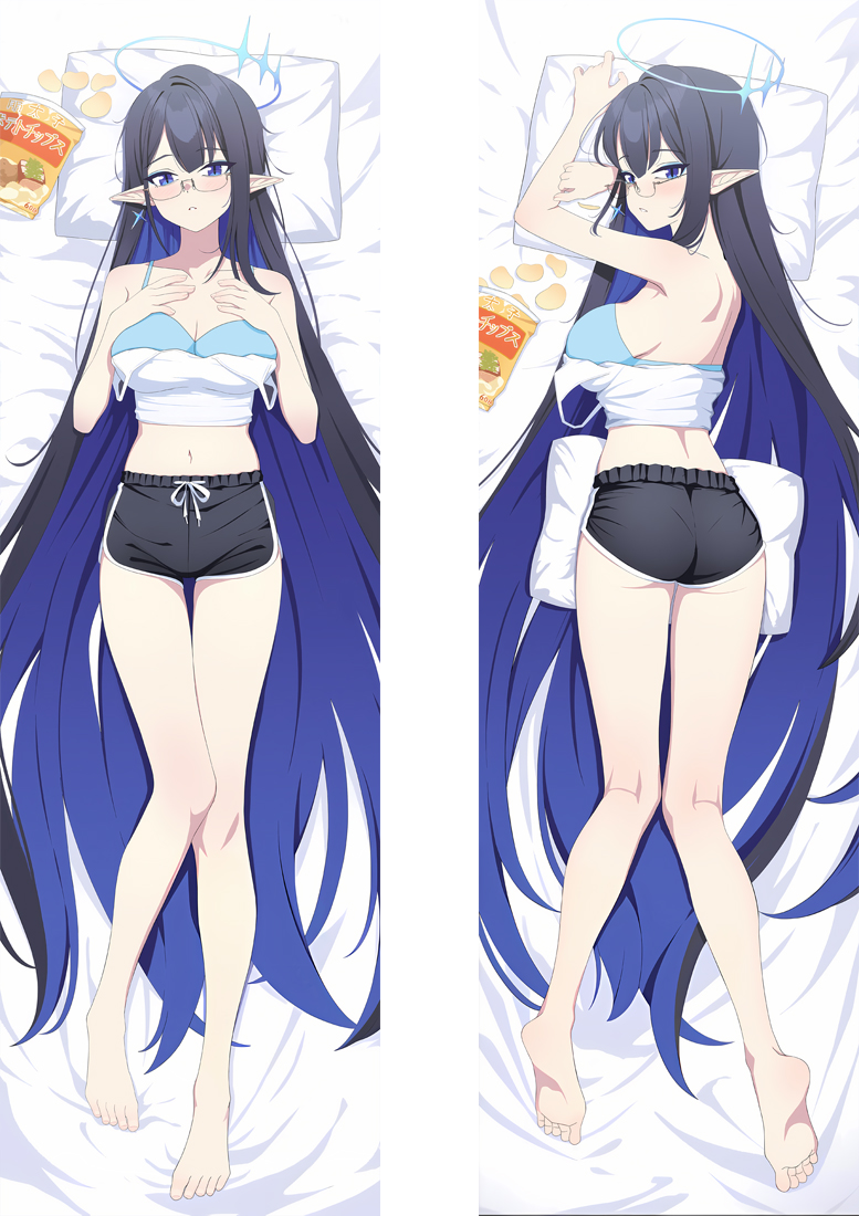 Blue Archive Nanagami Rin Anime Dakimakura Body Pillow Cover