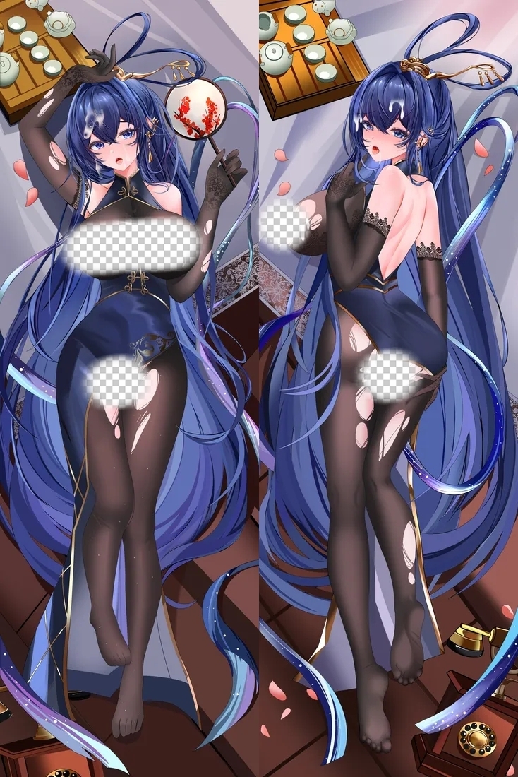 Azur Lane Shinano Anime Dakimakura Body Pillow Cover