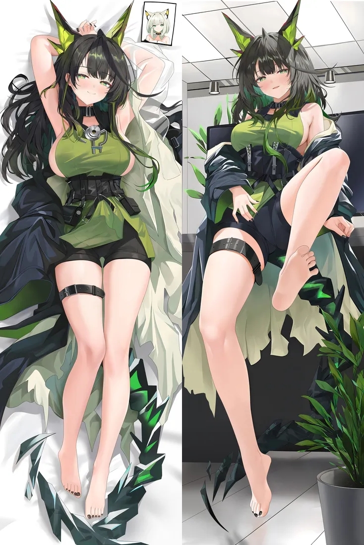 Arknights Mon3tr Anime Dakimakura Body Pillow Cover