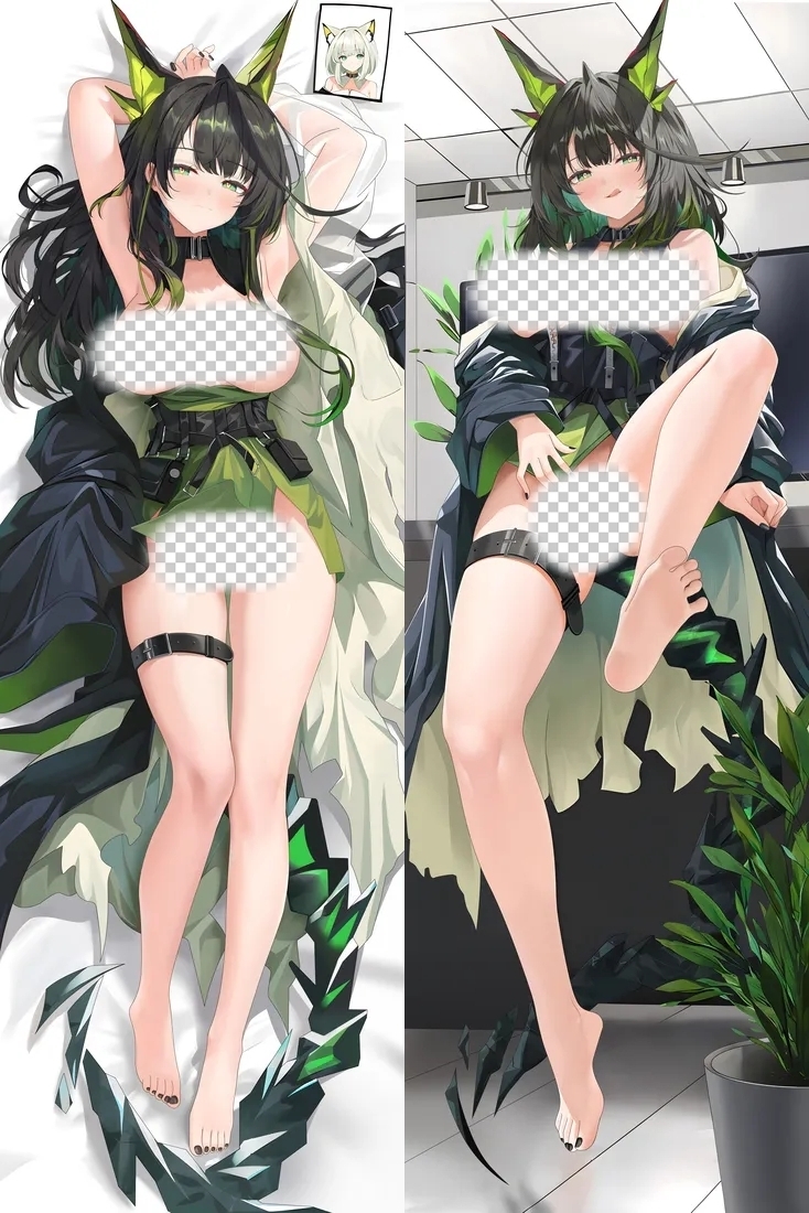 Arknights Mon3tr Anime Dakimakura Body Pillow Cover