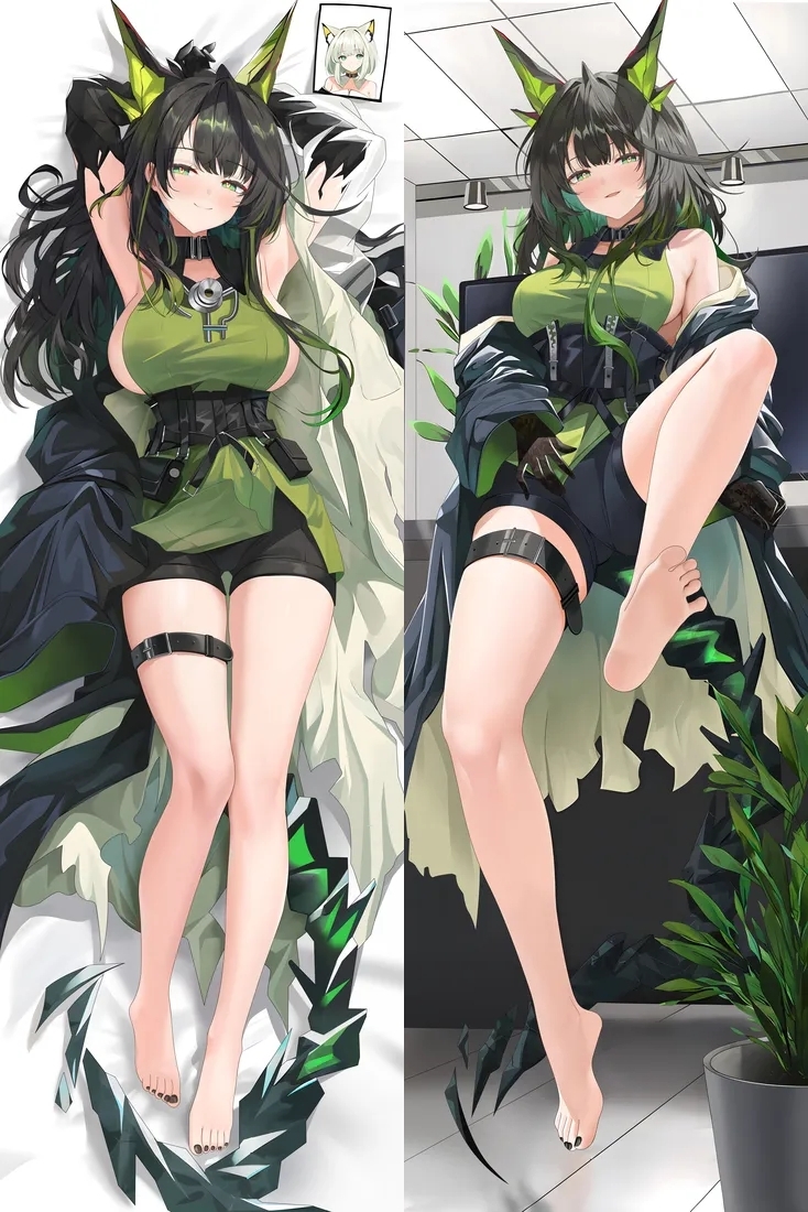 Arknights Mon3tr Anime Dakimakura Body Pillow Cover
