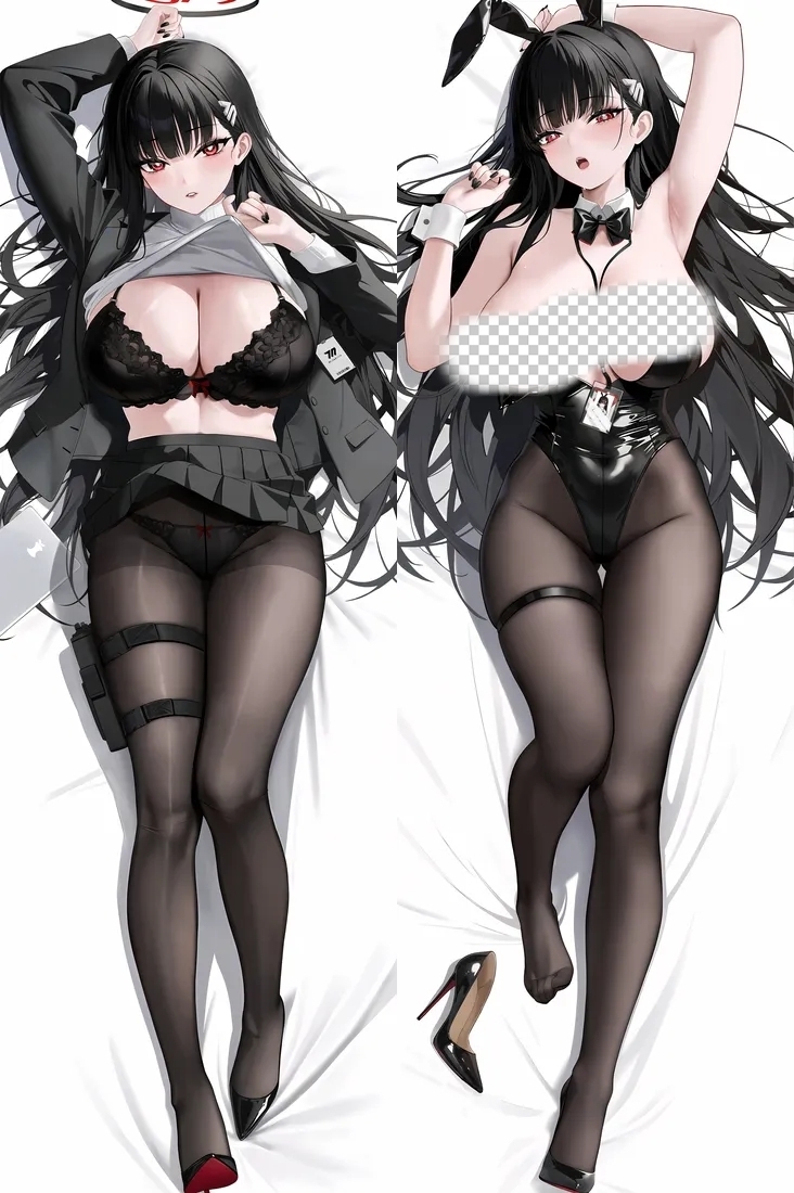 Blue Archive Tsukatsuki Rio Anime Dakimakura Body Pillow Cover