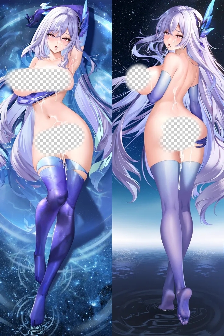 Genshin Impact Skirk Anime Dakimakura Body Pillow Cover