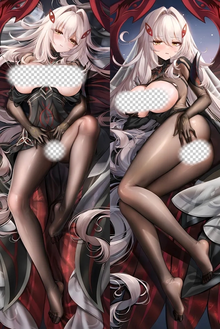 Genshin Impact Ronova Anime Dakimakura Body Pillow Cover