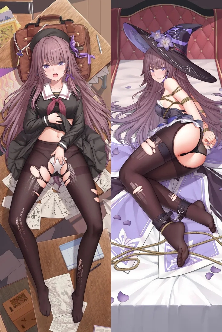 Honkai: Star Rail The Herta Anime Dakimakura Body Pillow Cover