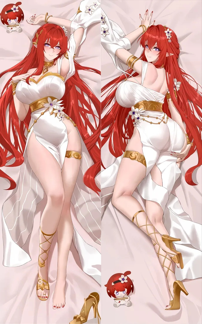 Honkai: Star Rail Thelema Anime Dakimakura Body Pillow Cover