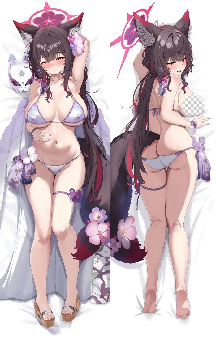 Blue Archive Kosaka Wakamo Anime Dakimakura Body Pillow Cover