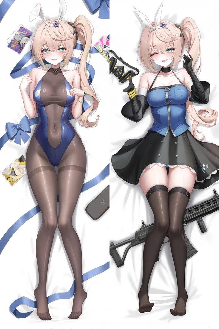 GIRLS' FRONTLINE 2: EXILIUM Sharkry Anime Dakimakura Body Pillow Cover