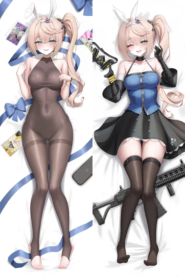 GIRLS' FRONTLINE 2: EXILIUM Sharkry Anime Dakimakura Body Pillow Cover