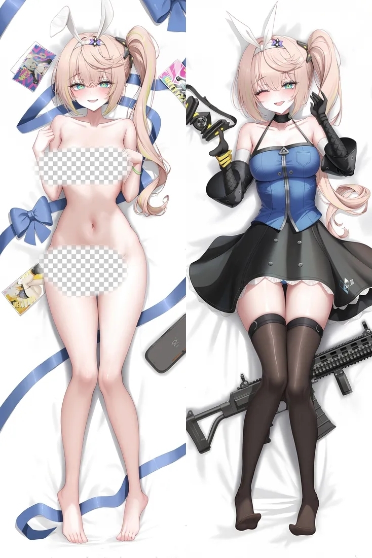 GIRLS' FRONTLINE 2: EXILIUM Sharkry Anime Dakimakura Body Pillow Cover