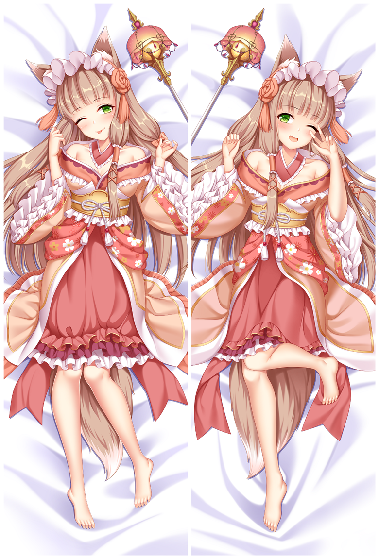 Princess Connect! Re:Dive Himemiya Maho 3D Detachable Pillow Cover（Including 3D Breasts or Hips）