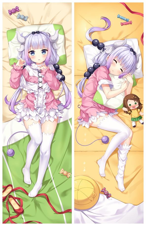 Miss Kobayashi's Dragon Maid Kanna Kamui Anime Dakimakura Pillow Cover93035