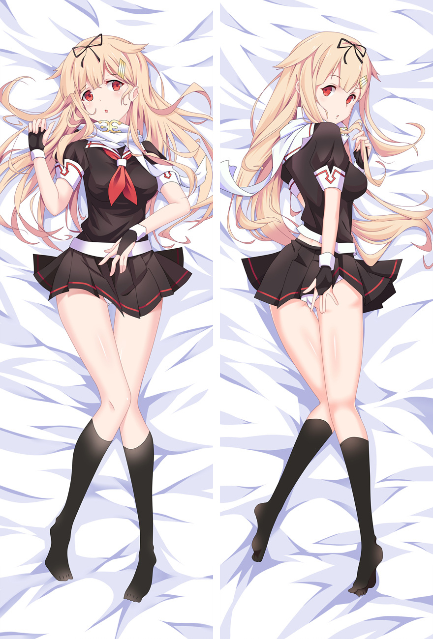 Kantai Collection Yūdachi Anime Dakimakura Pillow Case