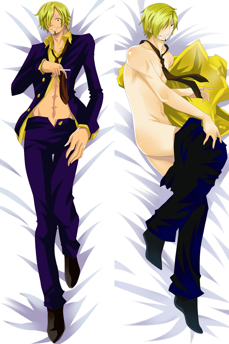 One Piece Vinsmoke Sanji Anime Dakimakura Pillow Case