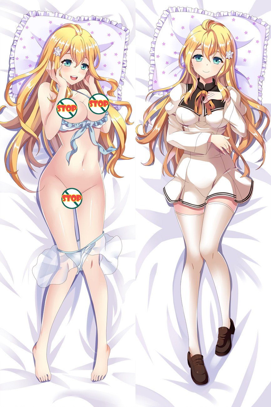 Shomin Sample: I Was Abducted by an Elite All-Girls School as a Sample Commoner Reiko Arisugawa Anime Dakimakura Pillow Case