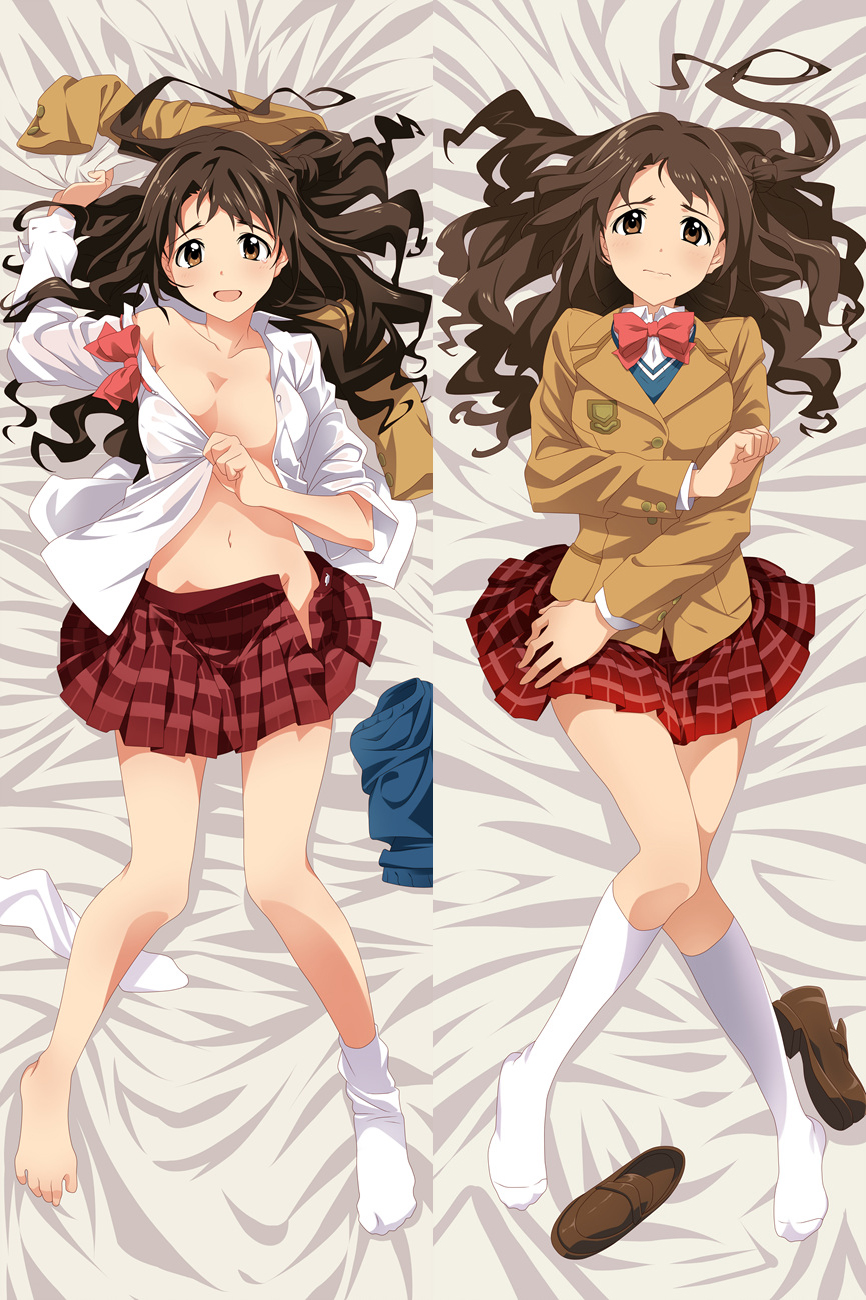 The Idolmaster Cinderella Girls Uzuki Shimamura Anime Dakimakura Pillow Case