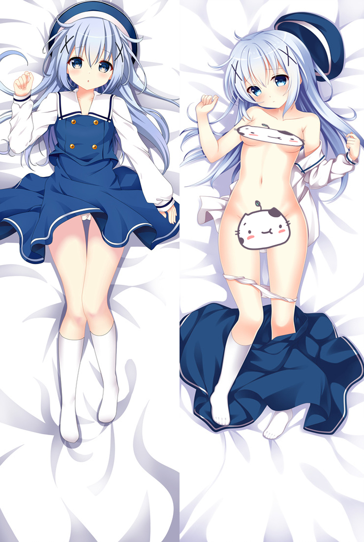 Is The Order A Rabbit Chino Kafū Anime Dakimakura Pillow Cover