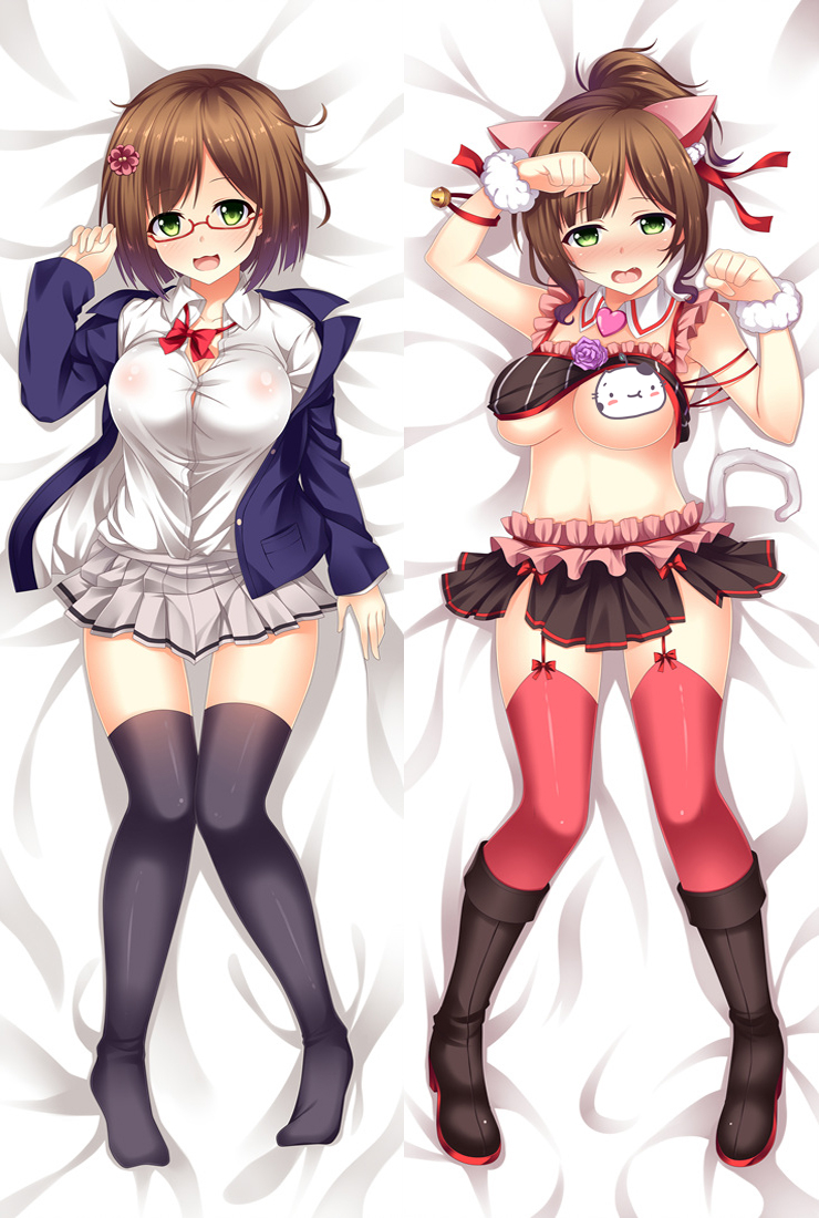 The Idolmaster Cinderella Girls Miku Maekawa Anime Dakimakura Pillow Cover