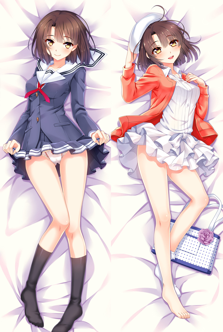 Saekano How To Raise A Boring Girlfriend Megumi Kato Anime Dakimakura Pillow Cover