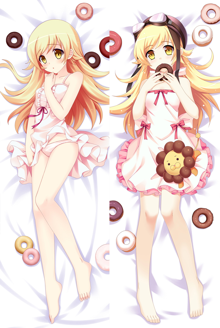 Bakemonogatari Shinobu Oshino Anime Dakimakura Pillow Cover
