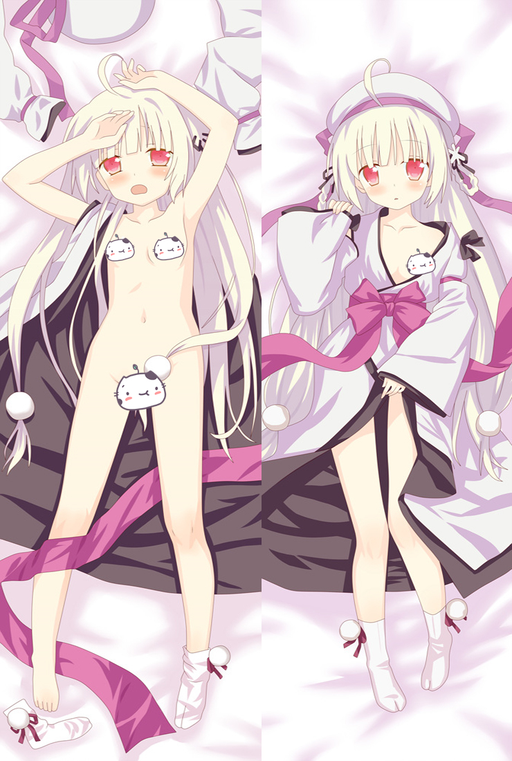 White Eternity AstralAir No Shiroki Towa Yuuki Anime Dakimakura Pillow Cover