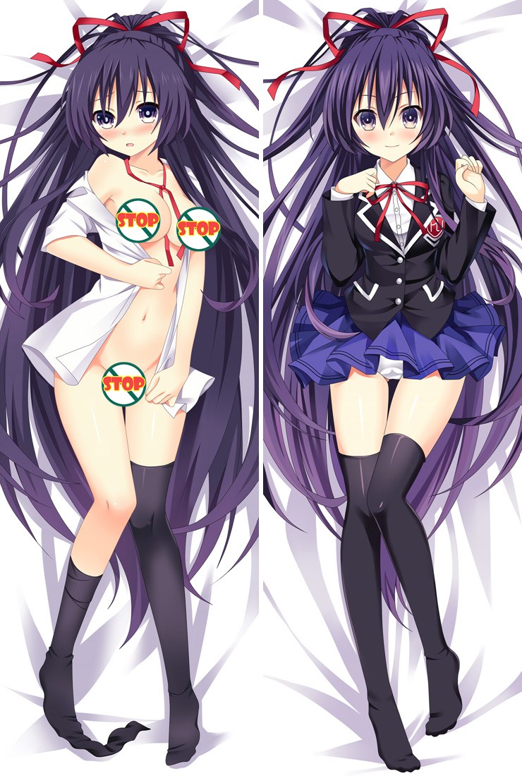 Date A Live Tohka Yatogami Anime Dakimakura Pillow Case