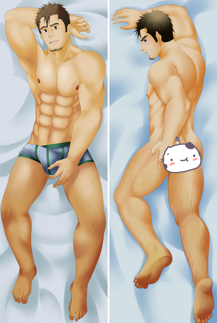 New Old Man Anime Dakimakura Pillow Cover