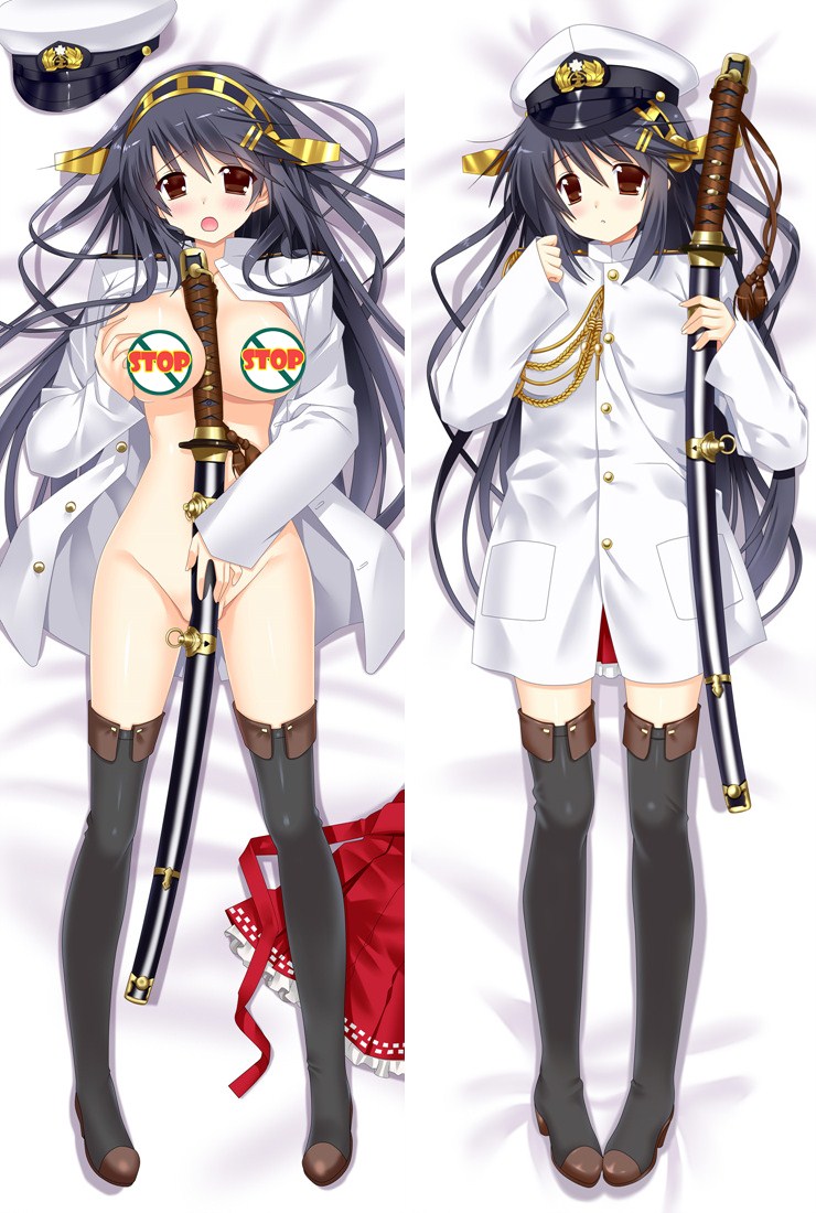 Kantai Collection Haruna Anime Dakimakura Pillow Case
