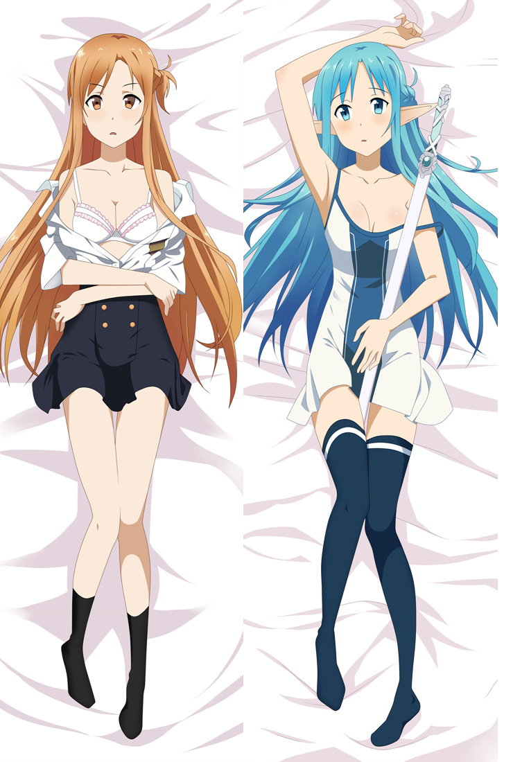 Sword Art OnlineYuuki Asuna Anime Dakimakura Pillow Case