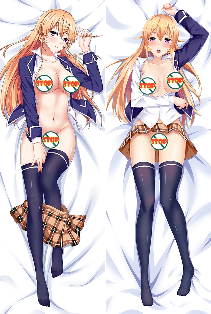 Anime Dakimakura Food Wars!: Shokugeki no Soma Nakiri erina Hug Body Pillow Case Cover