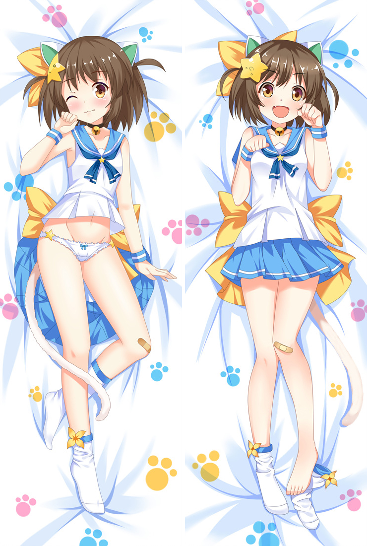 Etotama Nya-tan Anime Dakimakura Pillow Case