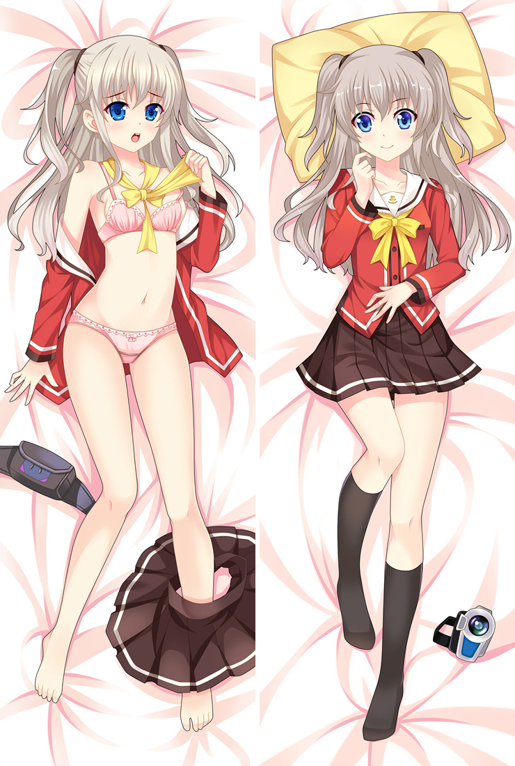 Charlotte Nao Tomori Anime Dakimakura Pillow Case