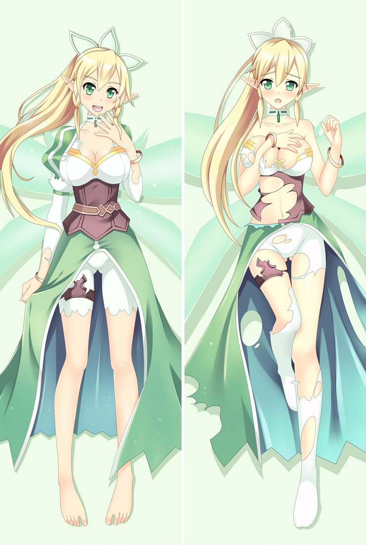 Sword Art Online Kirigaya Suguha Leafa Anime Dakimakura Pillow Case