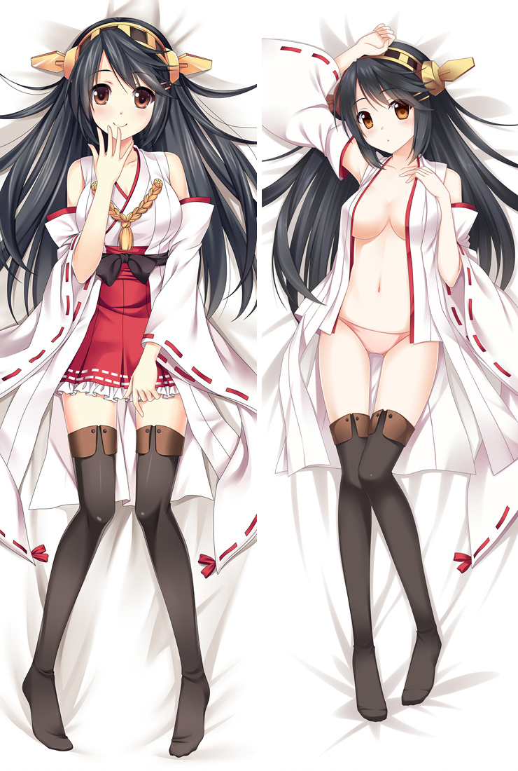 Kantai Collection Haruna Anime Dakimakura Pillow Case
