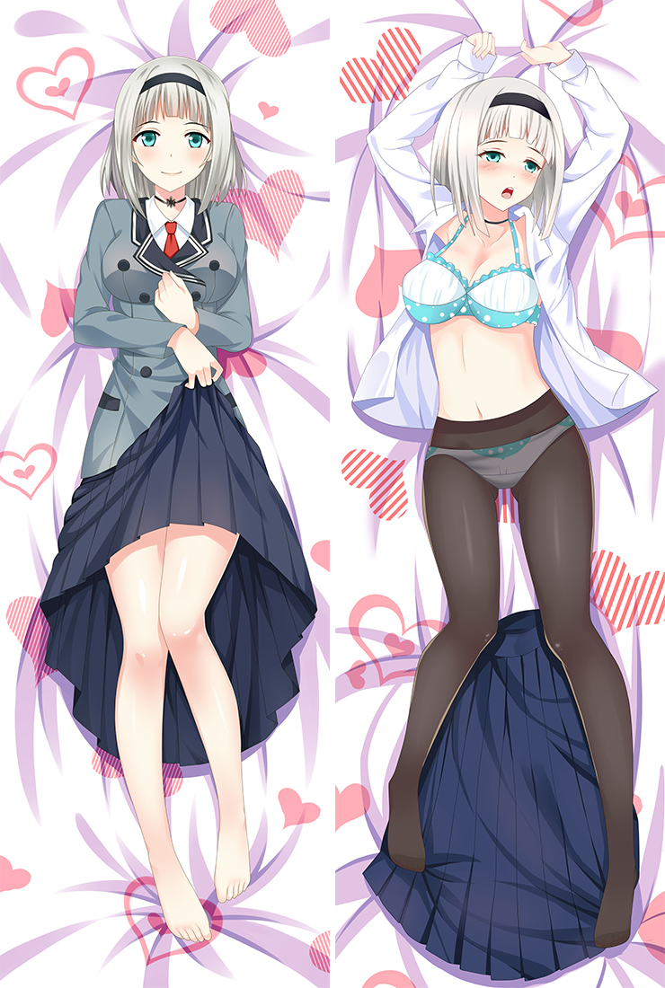 Shimoneta A Boring World Where the Concept of Dirty Jokes Doesn't Exist Anna Nishikinomiya Anime Dakimakura Pillow Case